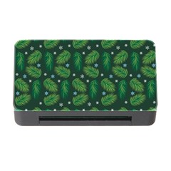 Leaves Snowflake Pattern Holiday Memory Card Reader With Cf by Pakjumat