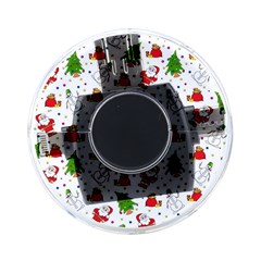 Christmas Santa Pattern Tree On-the-go Memory Card Reader by Sarkoni