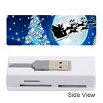 Merry Christmas Memory Card Reader (Stick) Front