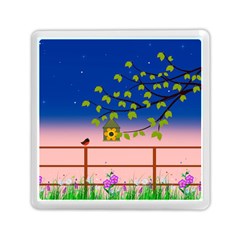 Vector Graphic Illustration Wallpaper Memory Card Reader (square) by Sarkoni
