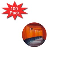 Architecture Art Bright Color 1  Mini Buttons (100 Pack)  by Amaryn4rt