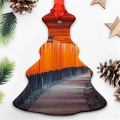 Architecture Art Bright Color Christmas Tree Ornament (two Sides) by Amaryn4rt