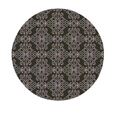 Line Geometry Pattern Geometric Mini Round Pill Box (pack Of 3) by Amaryn4rt
