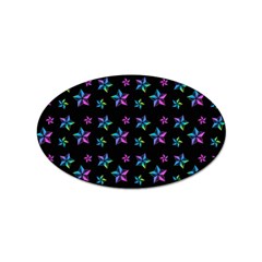 Stars Pattern Art Design Wallpaper Sticker Oval (100 Pack) by Ravend