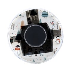 Snowman Snow Christmas On-the-go Memory Card Reader by Ravend