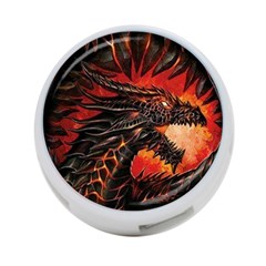 Dragon 4-port Usb Hub (one Side) by Ndabl3x