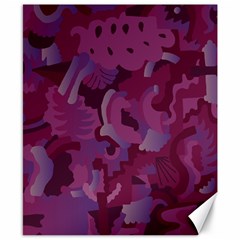 Pattern Warhola Canvas 8  X 10  by Ndabl3x