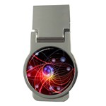 Physics Quantum Physics Particles Money Clips (Round)  Front