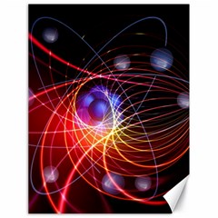 Physics Quantum Physics Particles Canvas 18  X 24  by Sarkoni