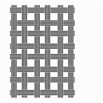 Seamless Stripe Pattern Lines Large Garden Flag (Two Sides) Back