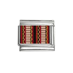 Textile Pattern Abstract Fabric Italian Charm (9mm) by Modalart