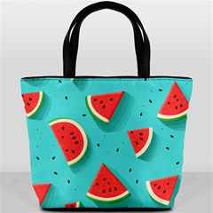 Watermelon Fruit Slice Bucket Bag by Bedest