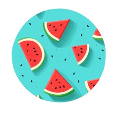 Watermelon Fruit Slice Mini Round Pill Box (pack Of 3) by Bedest