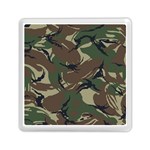 Camouflage Pattern Fabric Memory Card Reader (Square) Front