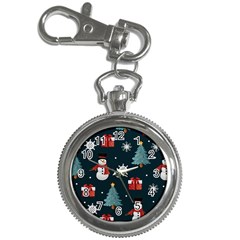 Snowmen Christmas Trees Key Chain Watches by Ravend