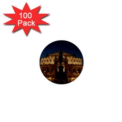 Dresden Semper Opera House 1  Mini Buttons (100 Pack)  by Amaryn4rt
