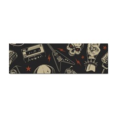 Grunge Seamless Pattern With Skulls Sticker Bumper (10 Pack) by Bedest