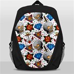 Full Color Flash Tattoo Patterns Backpack Bag Front