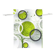 Circles Still Life Lightweight Drawstring Pouch (l) by Pakjumat
