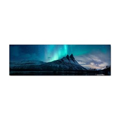 Aurora Borealis Mountain Reflection Sticker Bumper (100 Pack) by Pakjumat