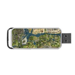 Map Illustration Gta Portable Usb Flash (two Sides) by Pakjumat