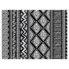 Tribal African Pattern Premium Plush Fleece Blanket (extra Small) by Pakjumat