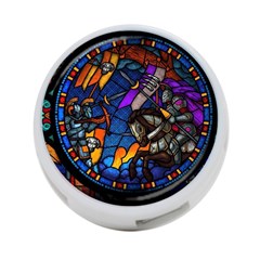 The Game Monster Stained Glass 4-port Usb Hub (two Sides) by Pakjumat
