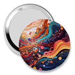 Pattern Abstract 3  Handbag Mirrors by Pakjumat