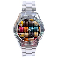 Macaroon Sweet Treat Stainless Steel Analogue Watch by Pakjumat