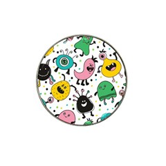 Funny Monster Pattern Hat Clip Ball Marker (4 Pack) by Pakjumat