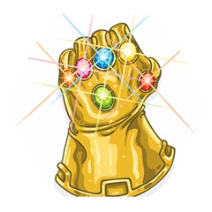 The Infinity Gauntlet Thanos Wooden Puzzle Hexagon by Maspions