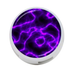 Purple Pattern Background Structure 4-port Usb Hub (two Sides) by Hannah976