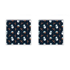 Santa Snowman Cufflinks (square) by ConteMonfrey