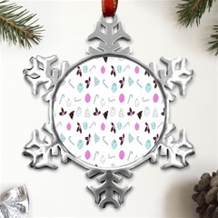 It`s Christmas Outside!   Metal Small Snowflake Ornament by ConteMonfrey