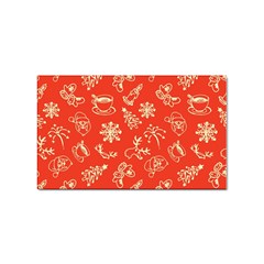 Green Christmas Breakfast   Sticker Rectangular (100 Pack) by ConteMonfrey