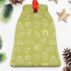 Blue Christmas  Ornament (bell) by ConteMonfrey