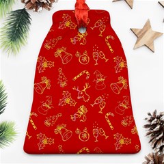 Holy Night - Christmas Symbols  Ornament (bell) by ConteMonfrey