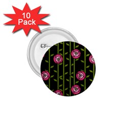 Rose Abstract Rose Garden 1 75  Buttons (10 Pack) by Hannah976