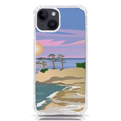 Vacation Island Sunset Sunrise Iphone 14 Tpu Uv Print Case by Sarkoni