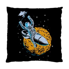 Astronaut Planet Space Science Standard Cushion Case (two Sides) by Sarkoni