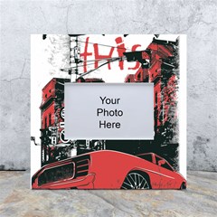 Cars City Fear This Poster White Box Photo Frame 4  X 6  by Sarkoni