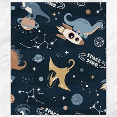 Space Theme Art Pattern Design Wallpaper Canvas 8  X 10  by Proyonanggan
