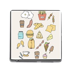 Dinner Meal Food Snack Fast Food Memory Card Reader (square 5 Slot) by Apen