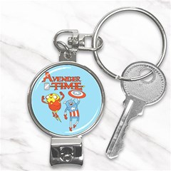 Adventure Time Avengers Age Of Ultron Nail Clippers Key Chain by Sarkoni