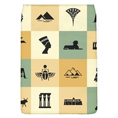 Egyptian Flat Style Icons Removable Flap Cover (l) by Bedest