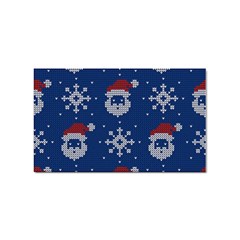 Santa Clauses Wallpaper Sticker Rectangular (10 Pack) by artworkshop