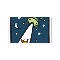 Ufo Alien Unidentified Flying Object Sticker Rectangular (100 Pack) by Sarkoni