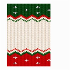 Merry Christmas Happy New Year Small Garden Flag (two Sides) by artworkshop