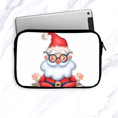 Santa Glasses Yoga Chill Vibe Apple Ipad Mini Zipper Cases by Sarkoni