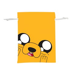 Adventure Time Cartoon Face Funny Happy Toon Lightweight Drawstring Pouch (l) by Bedest